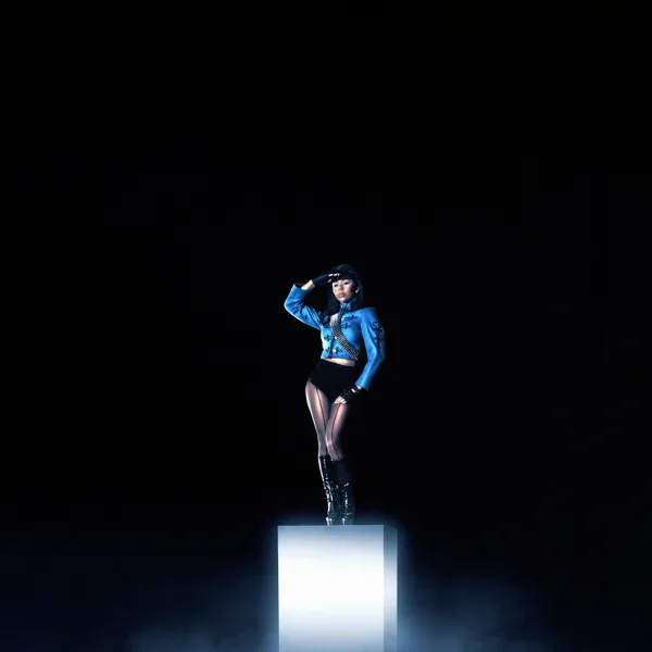 Cover of Burning Blue by Mariah the Scientist