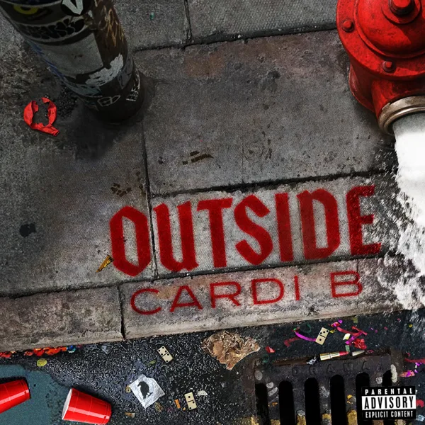 Cover of Outside by Cardi B